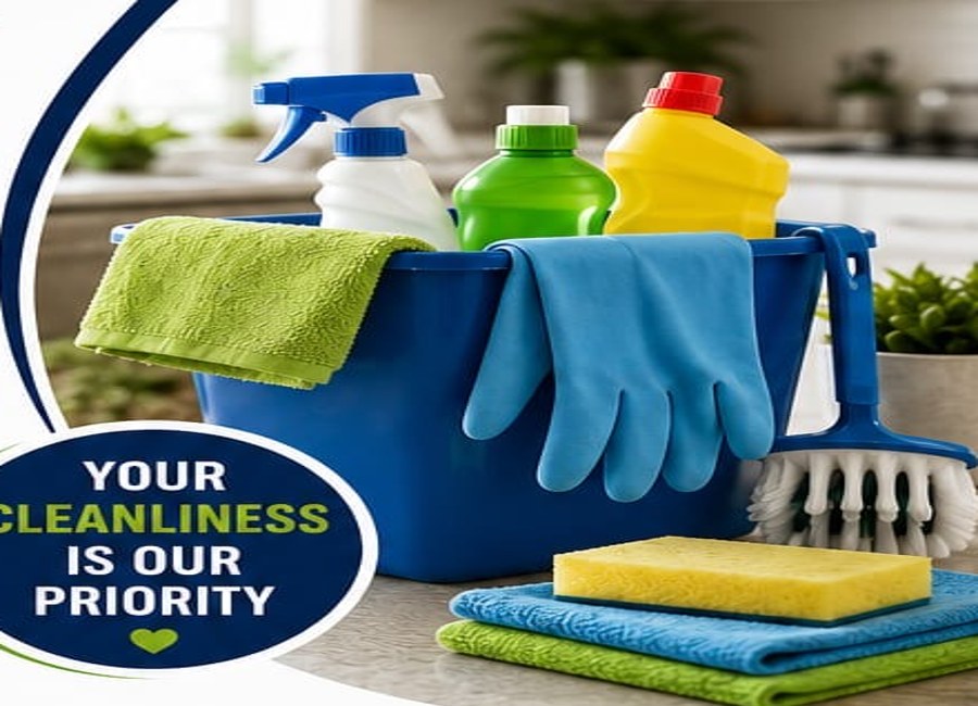 Cleaning supplies and equipment